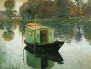 Le Bateau atelier Claude Monet